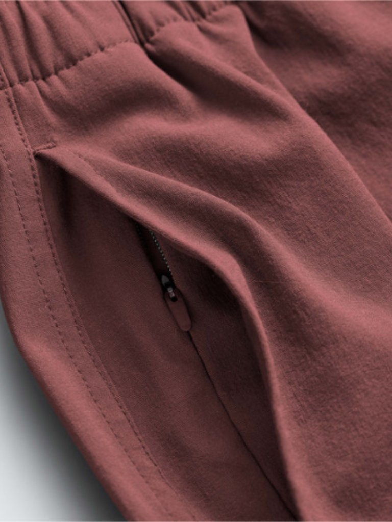 Unbound Merino Men's Flex Joggers Maroon M 30" Nwt Merino Wool Travel Pants — image 3 of 3